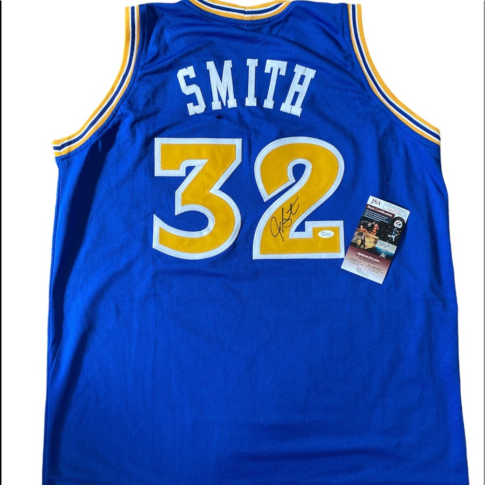 Autographed Warriors Basketball Jersey XL